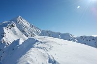 Salita con ciaspole al Monte Toro (2524 m.) da Foppolo-Passo di Dordona (31 genn 09)  - FOTOGALLERY